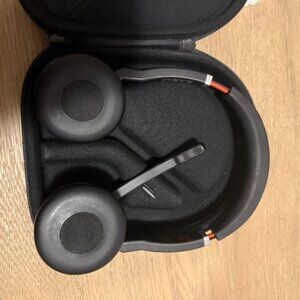 Jabra Evolve 75 MS Stereo Wireless Headset EUC Excellent Used Condition